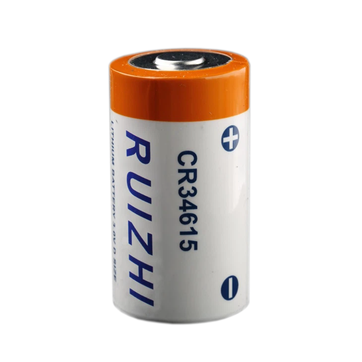 Primary Spiral Type CR34615 3.0V D Size 12000mah Li-MnO2 Disposable Battery For Base Station Equipment